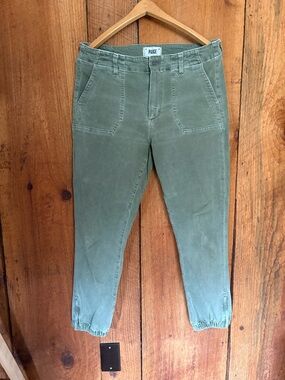 PAIGE Women’s Olive Green CasuaPants